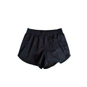 CRZYOGA Women's Black Workout Shorts Size XL NEW NWT